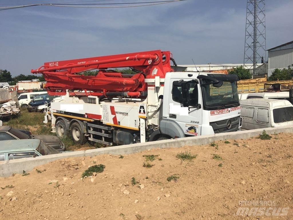 Betonstar 37M-4Z 콘크리트 펌프카