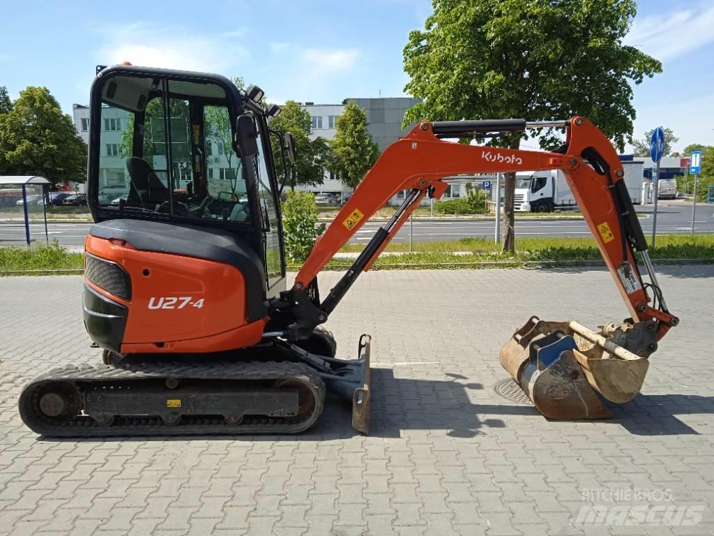 Kubota U 27-4 소형 굴삭기 7톤 미만