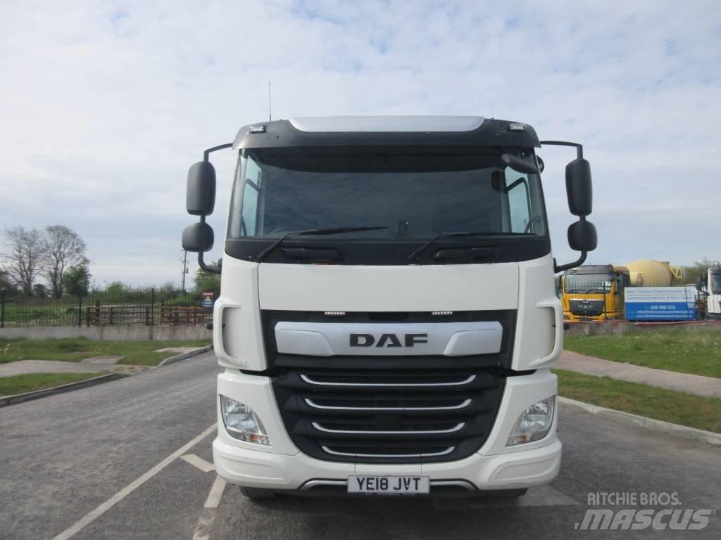 DAF CF450 플랫베드/윈치 트럭