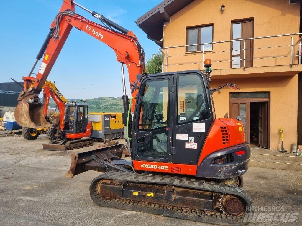 Kubota KX 80-4 중형굴삭기 7톤-28톤