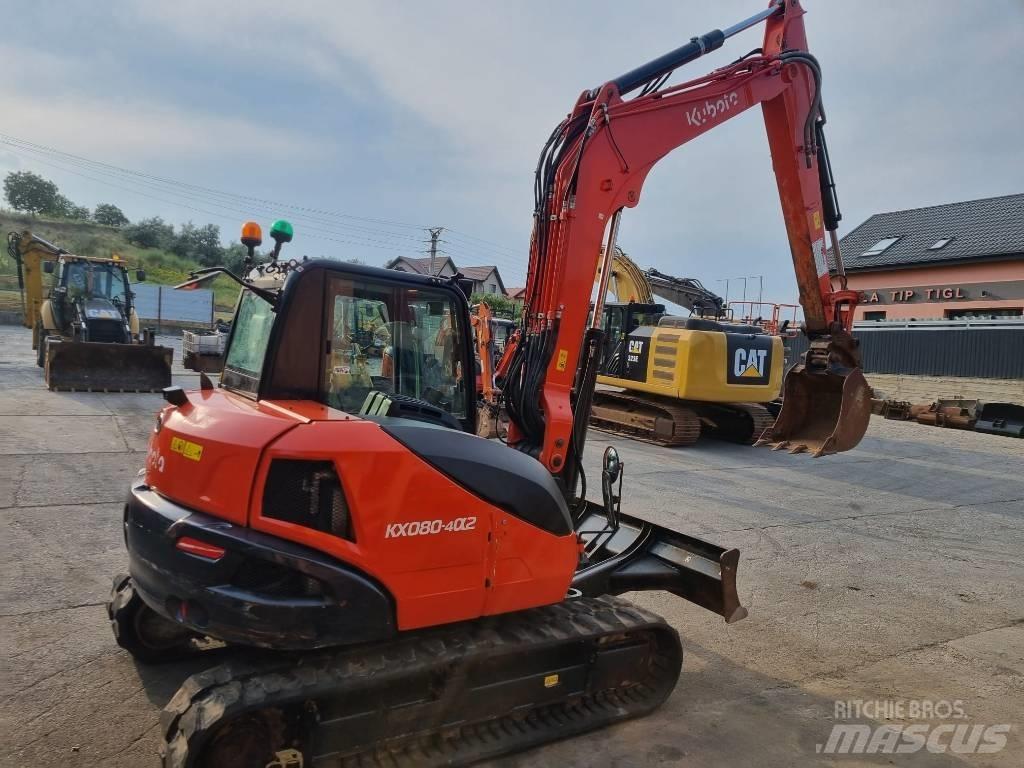 Kubota KX 80-4 중형굴삭기 7톤-28톤