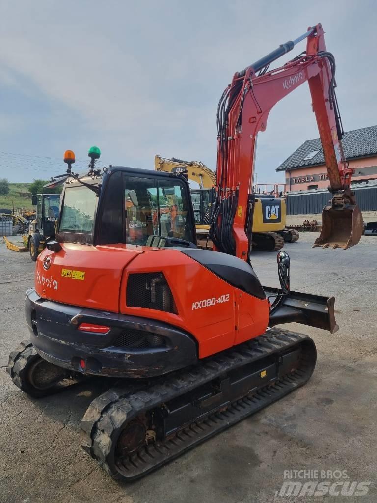 Kubota KX 80-4 중형굴삭기 7톤-28톤