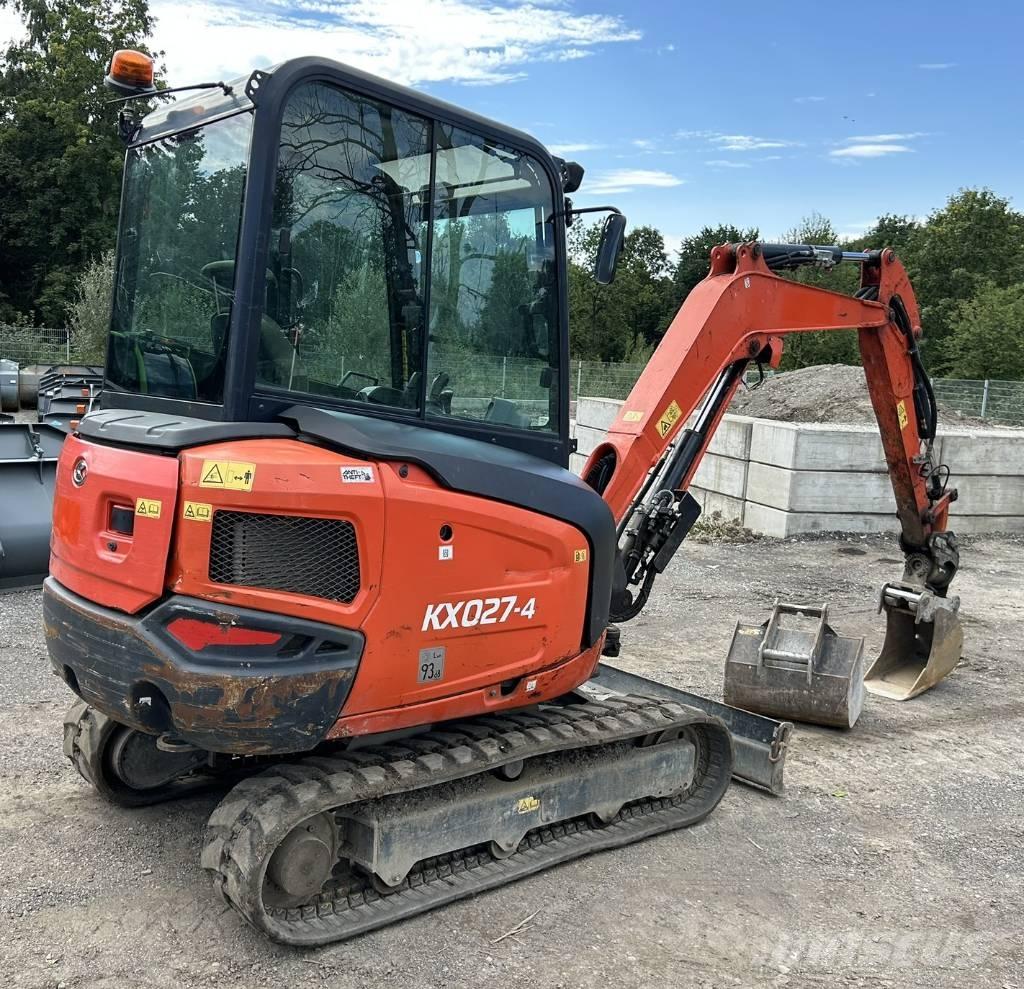 Kubota KX 027 소형 굴삭기 7톤 미만