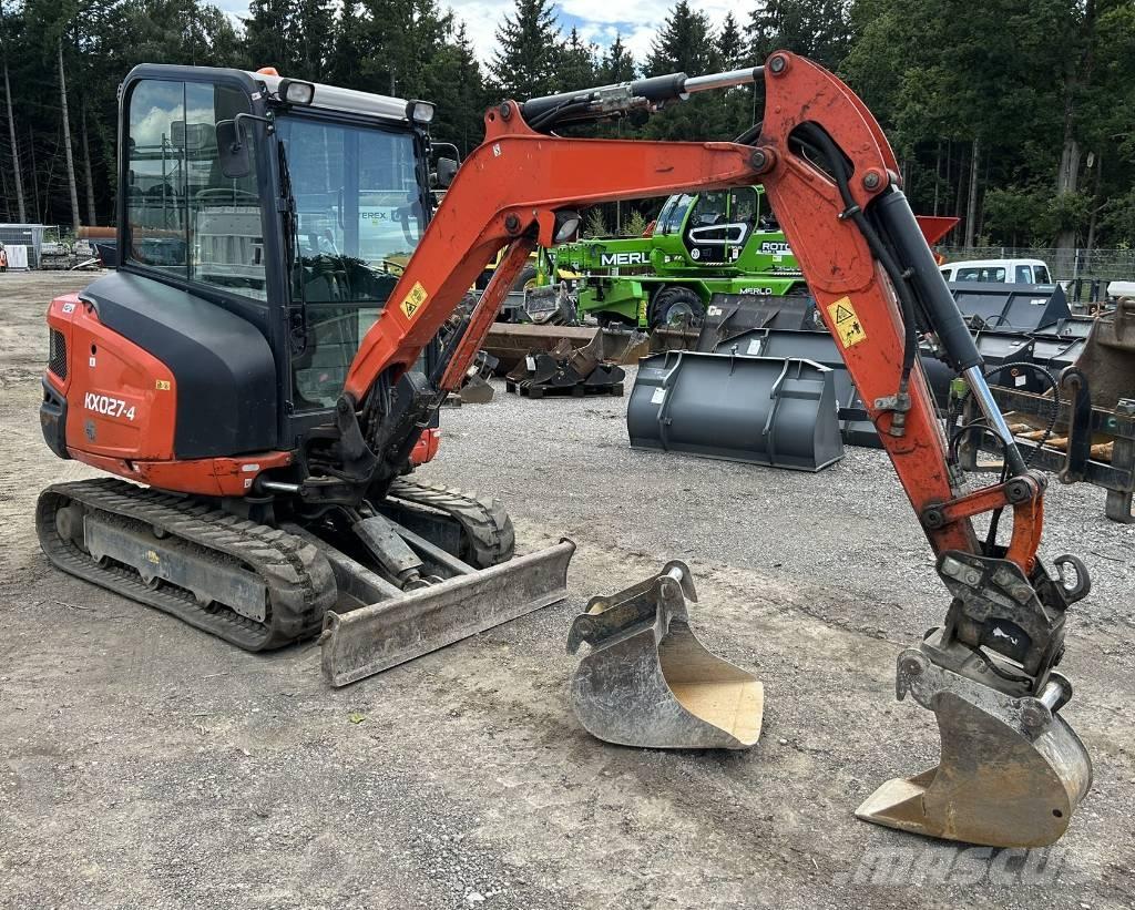 Kubota KX 027 소형 굴삭기 7톤 미만