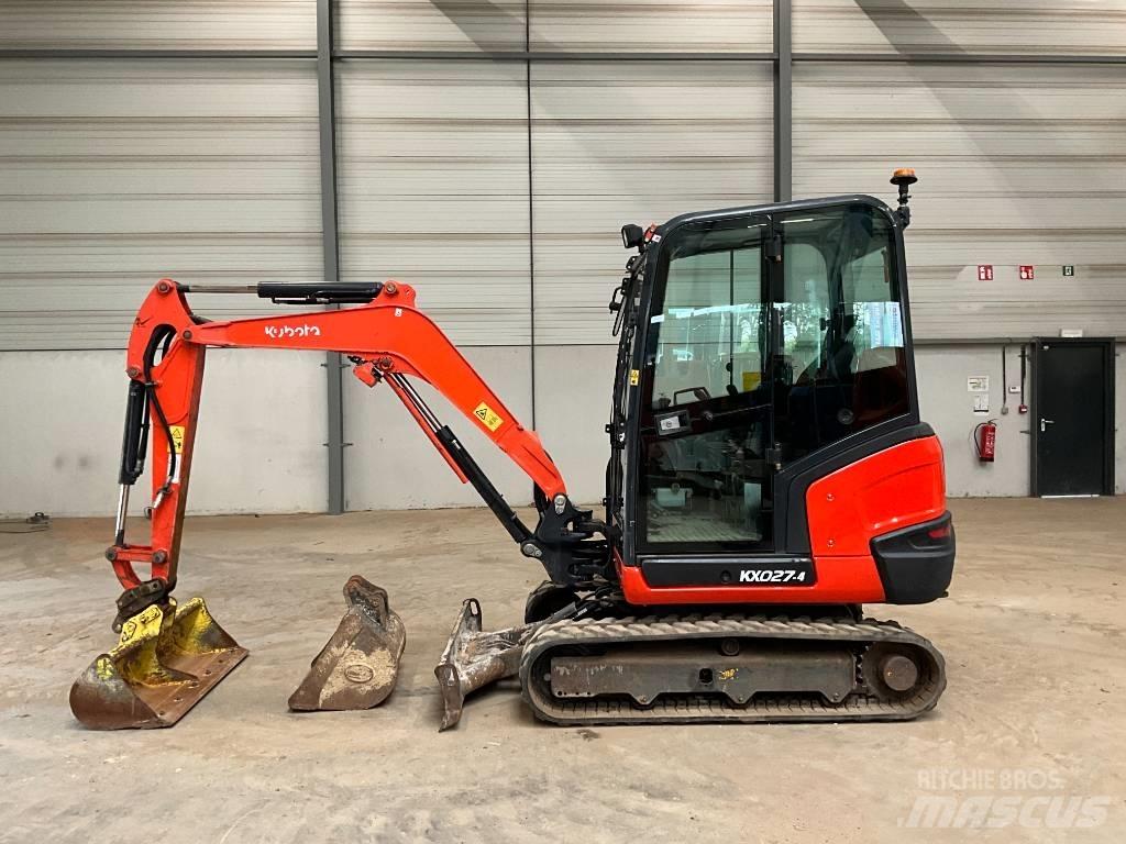 Kubota KX 027-4 소형 굴삭기 7톤 미만