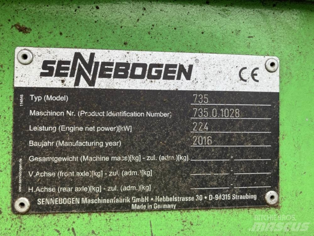 Sennebogen 735E 폐기물/산업 처리기