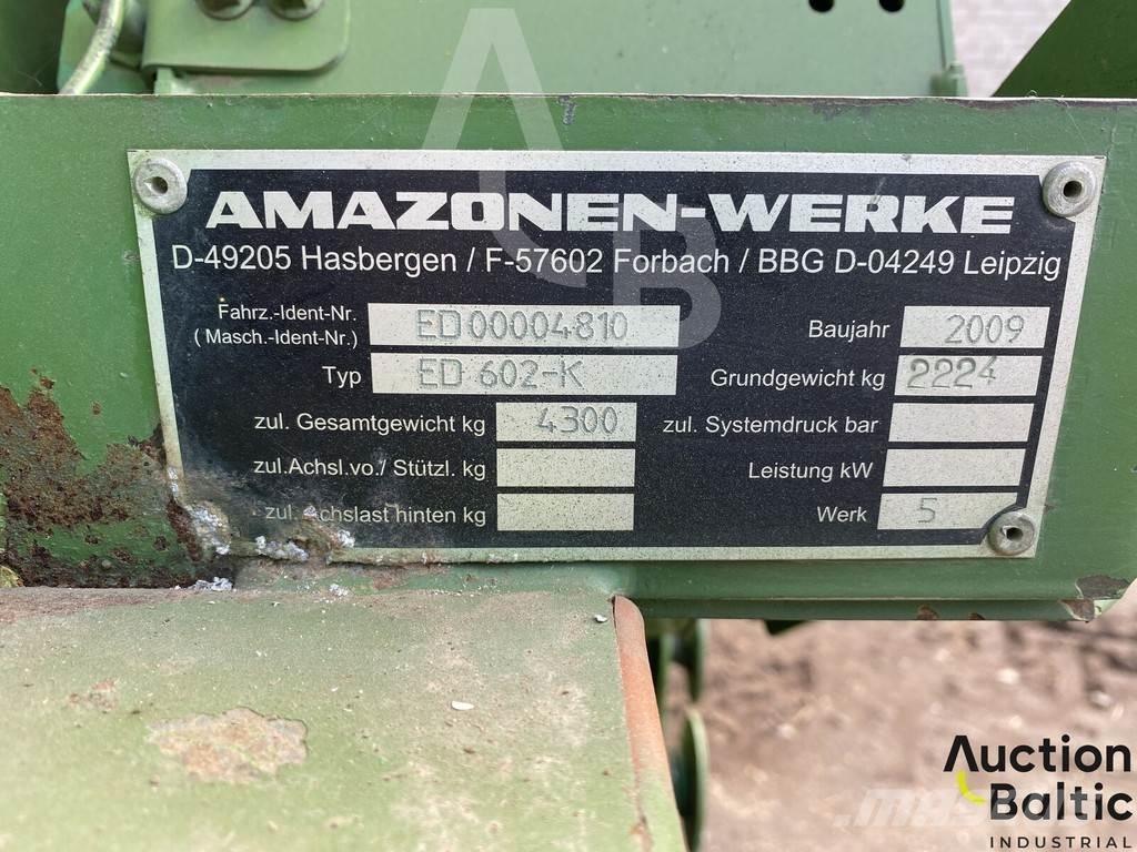 Amazone ED 602 K 정밀 조파기