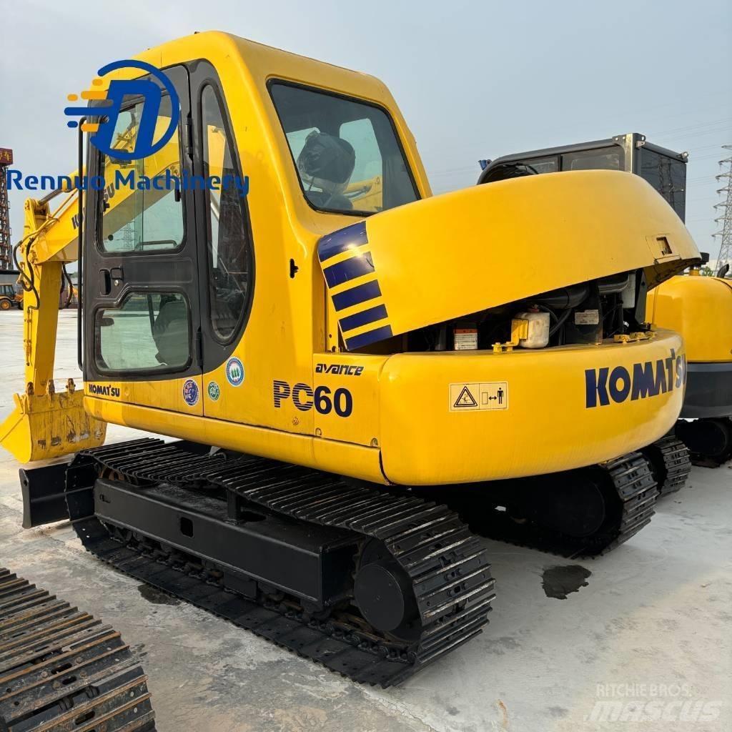 Komatsu PC 60 소형 굴삭기 7톤 미만