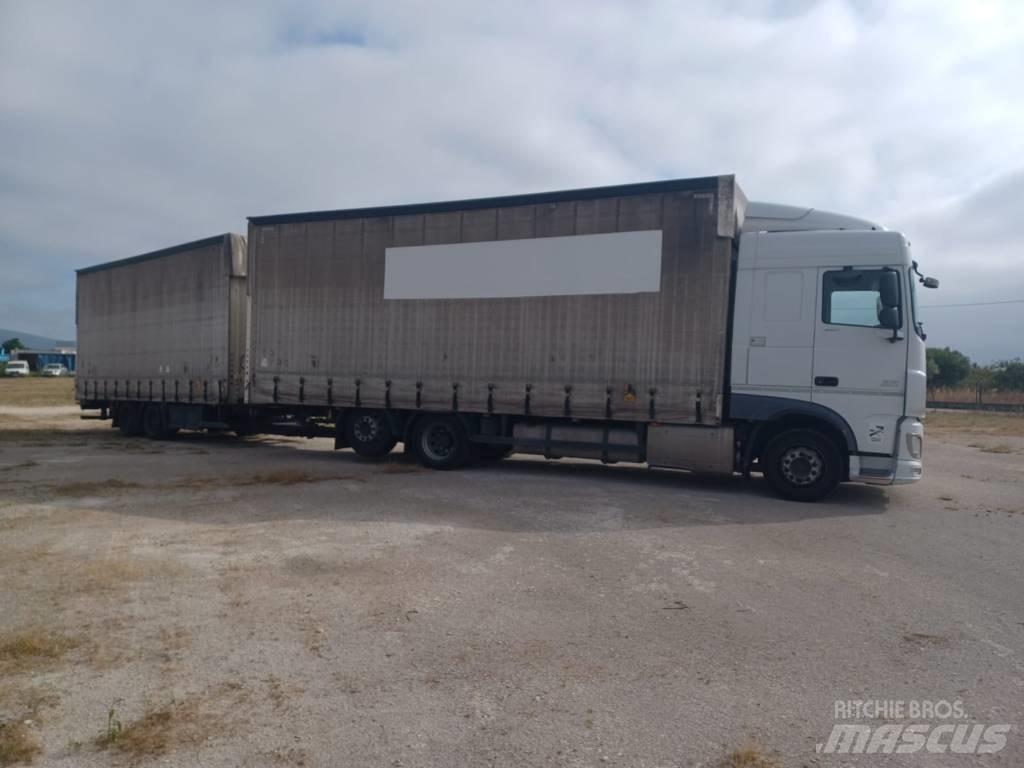 DAF XF 440 커튼사이더 트럭