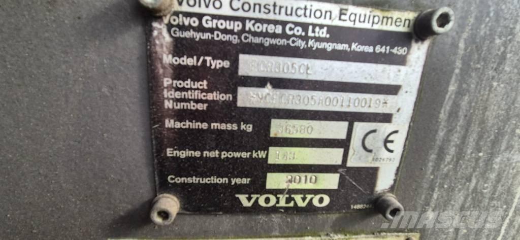 Volvo 305C 파쇄용 굴삭기