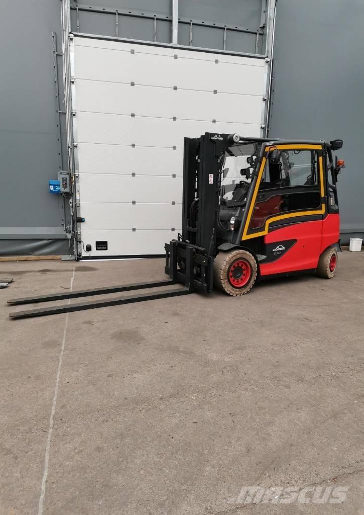 Linde E50L-01/600 전동 지게차