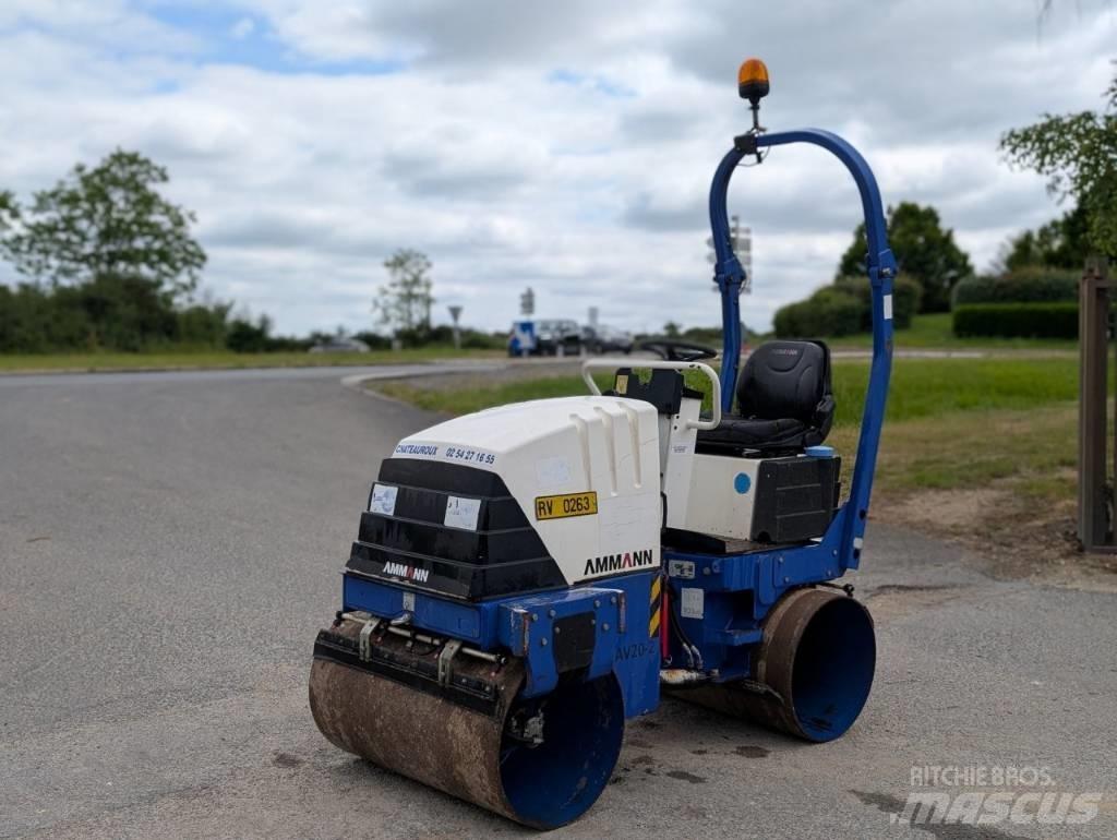 Ammann AV 20-2 트윈 드럼 롤러