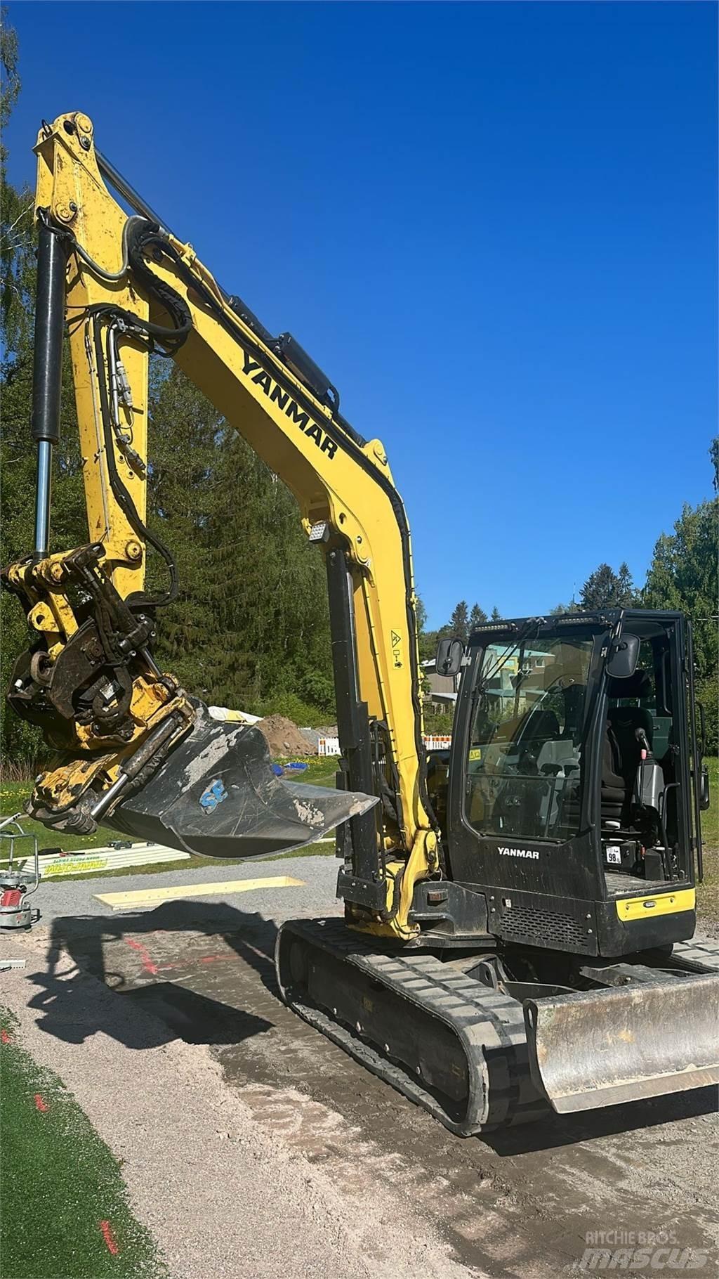Yanmar Vio 80-1A 중형굴삭기 7톤-28톤