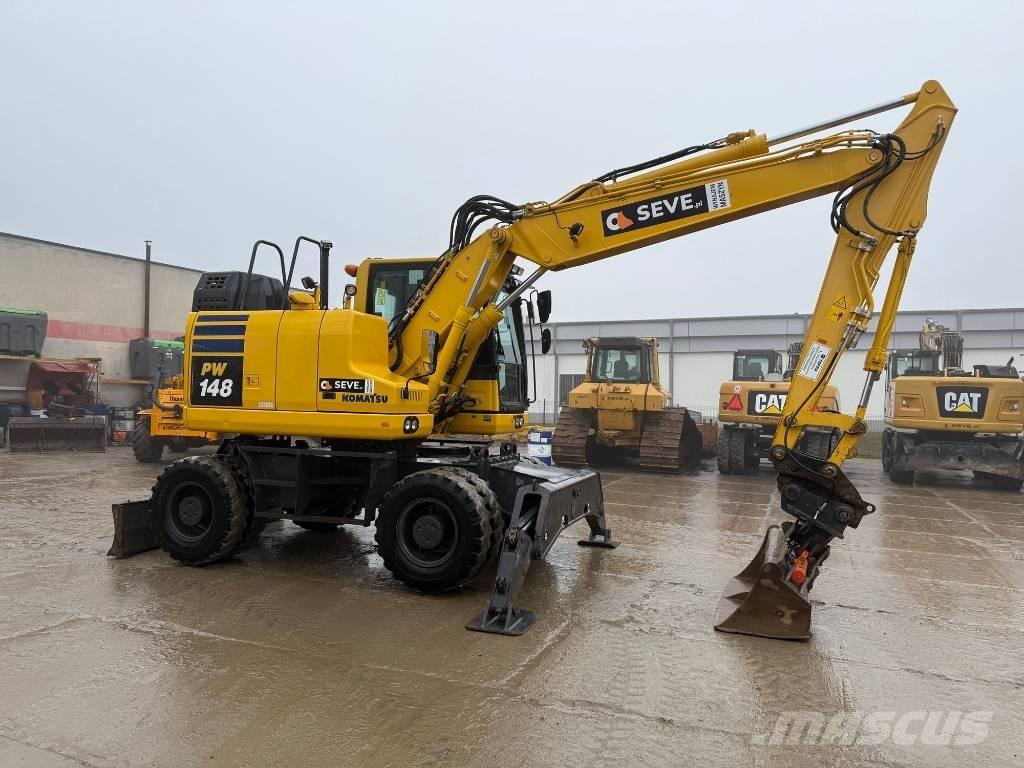 Komatsu PW 148-11  휠 굴삭기