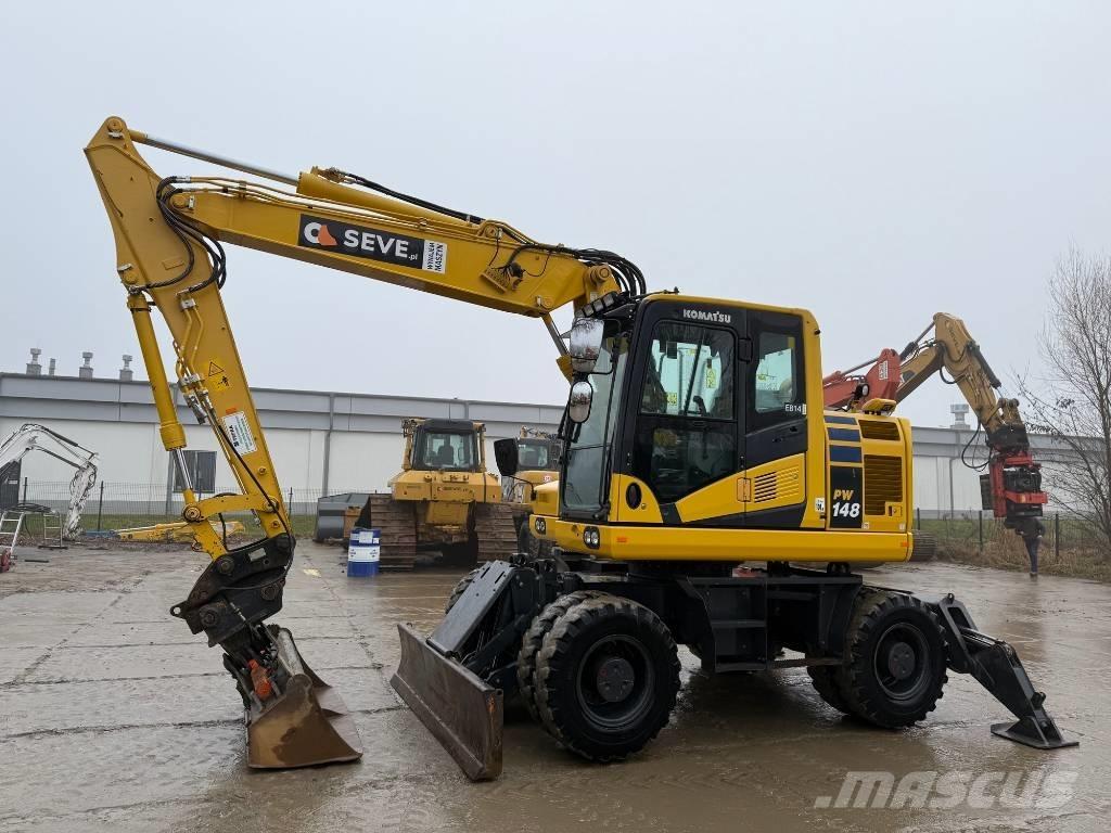 Komatsu PW 148-11  휠 굴삭기