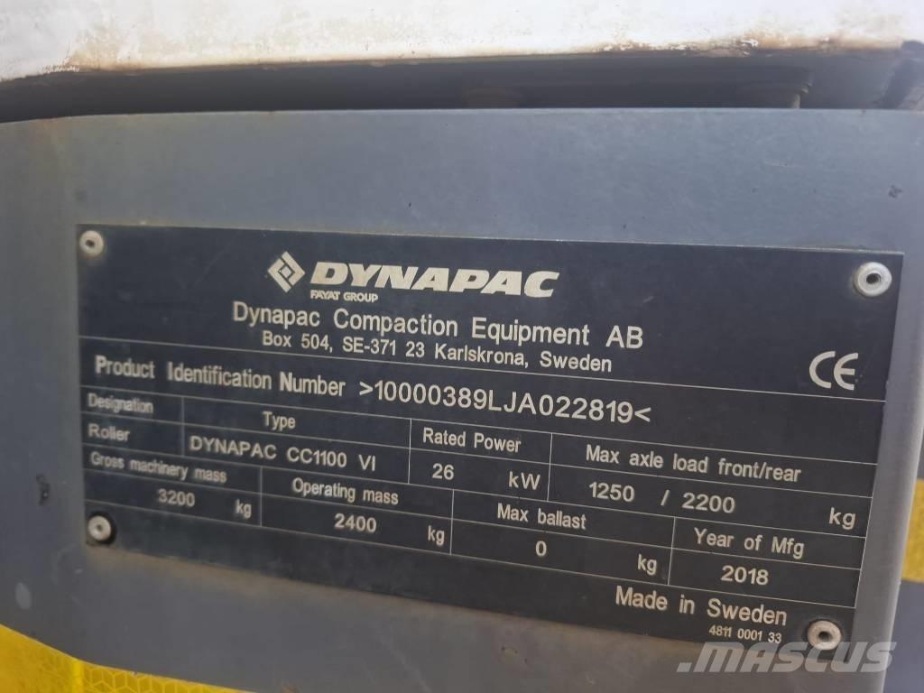 Dynapac CC 1100 VI 트윈 드럼 롤러