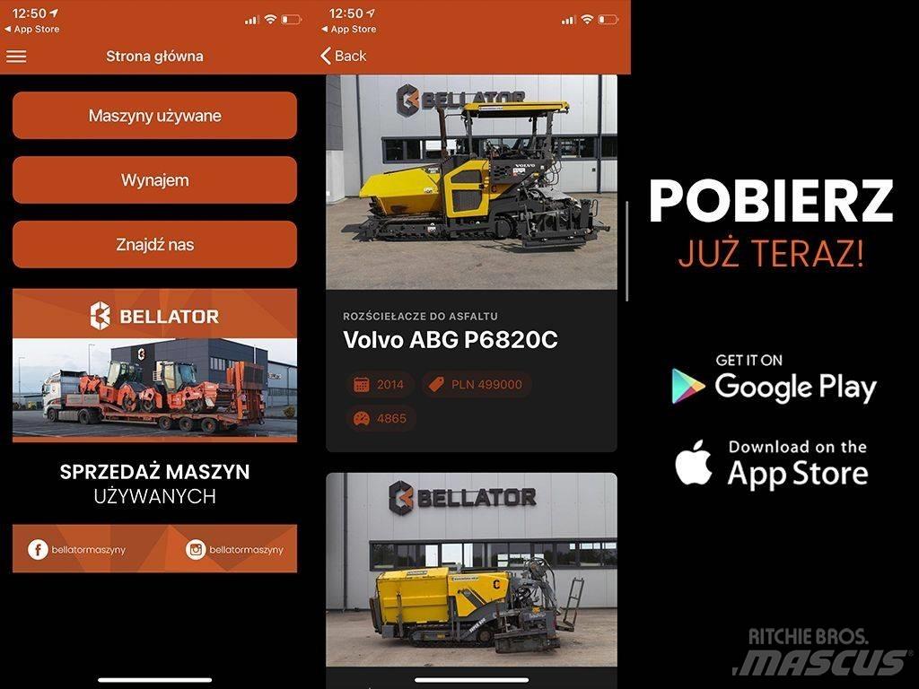 Vögele Super 800 아스팔트 포장장비
