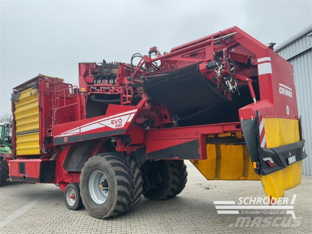 Grimme EVO 280 감자수확기 및 포테이토디거