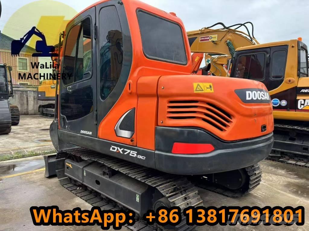 Doosan DX 75-9 C 소형 굴삭기 7톤 미만