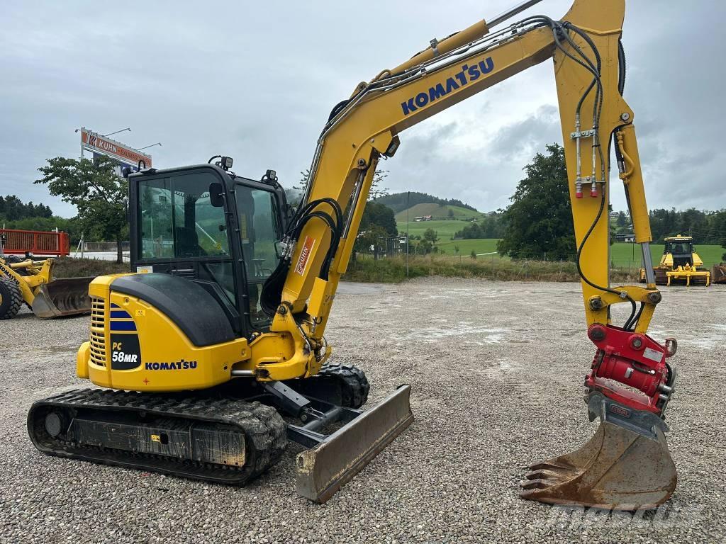 Komatsu PC 58 MR-5 소형 굴삭기 7톤 미만