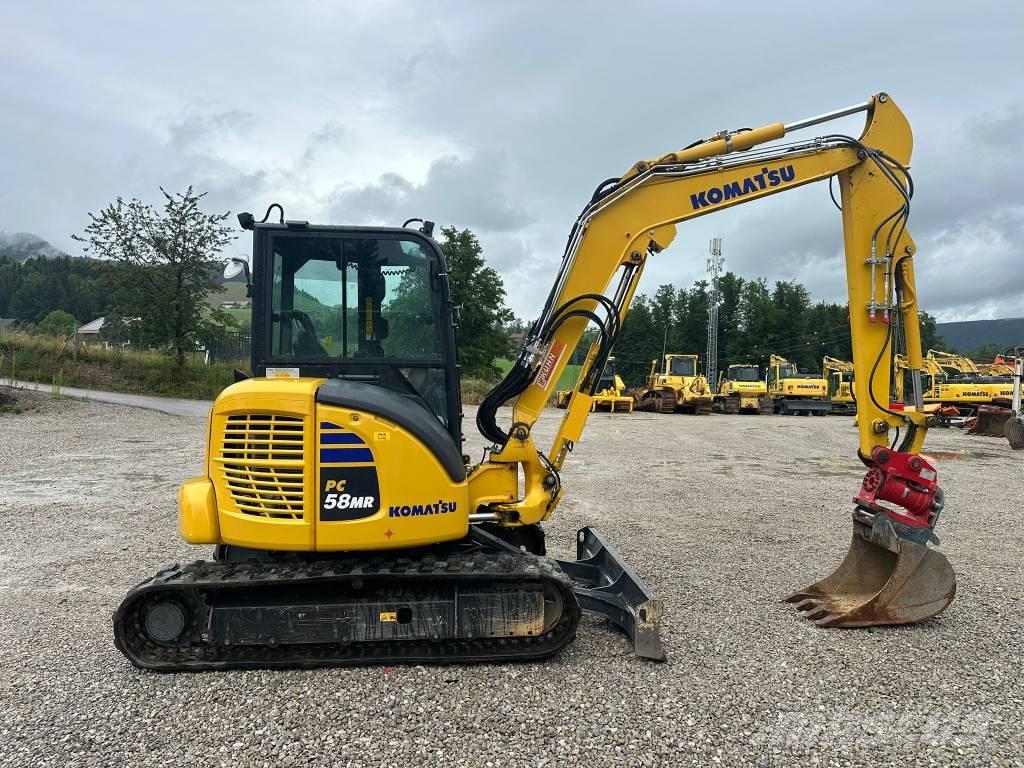 Komatsu PC 58 MR-5 소형 굴삭기 7톤 미만