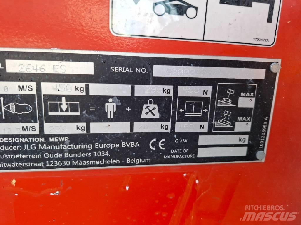 JLG 2646 ES 가위형 리프트