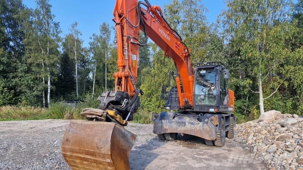 Hitachi ZX 170 W-6  휠 굴삭기