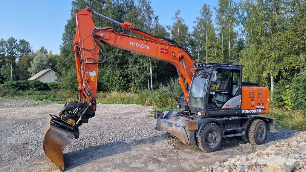 Hitachi ZX 170 W-6  휠 굴삭기