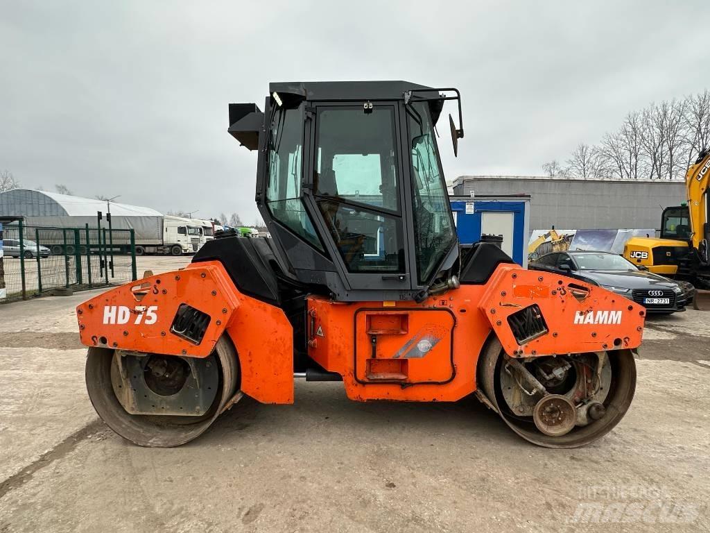 Hamm HD 75.4 트윈 드럼 롤러