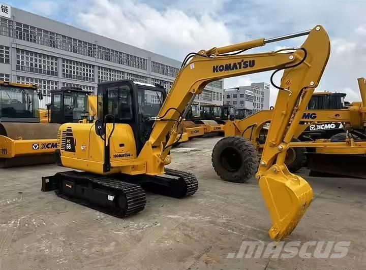 Komatsu PC 56-7 소형 굴삭기 7톤 미만