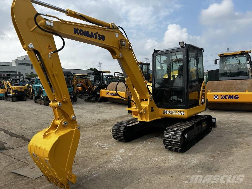 Komatsu PC 56-7 소형 굴삭기 7톤 미만