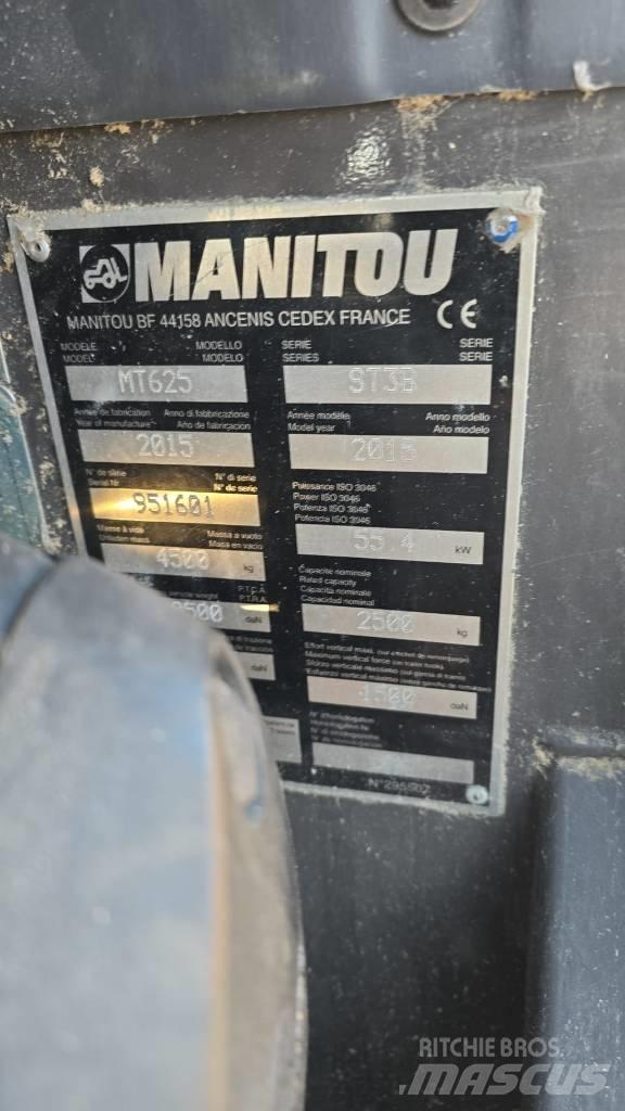 Manitou MT 625 텔러 핸들러