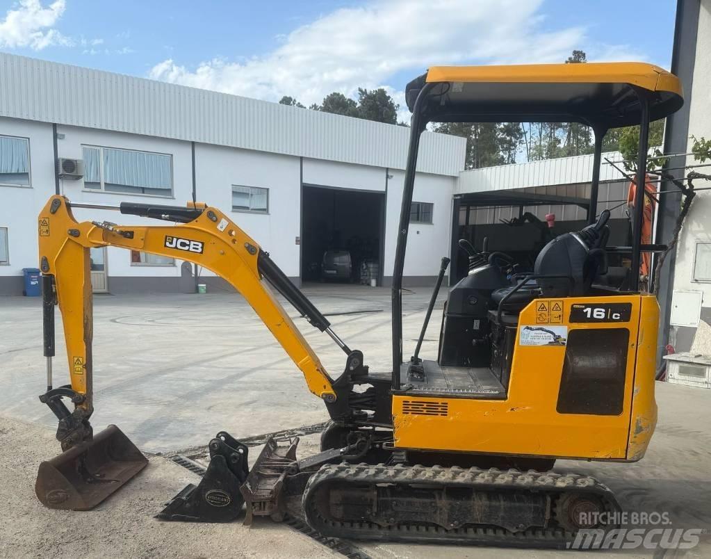 JCB 16 C-1 소형 굴삭기 7톤 미만