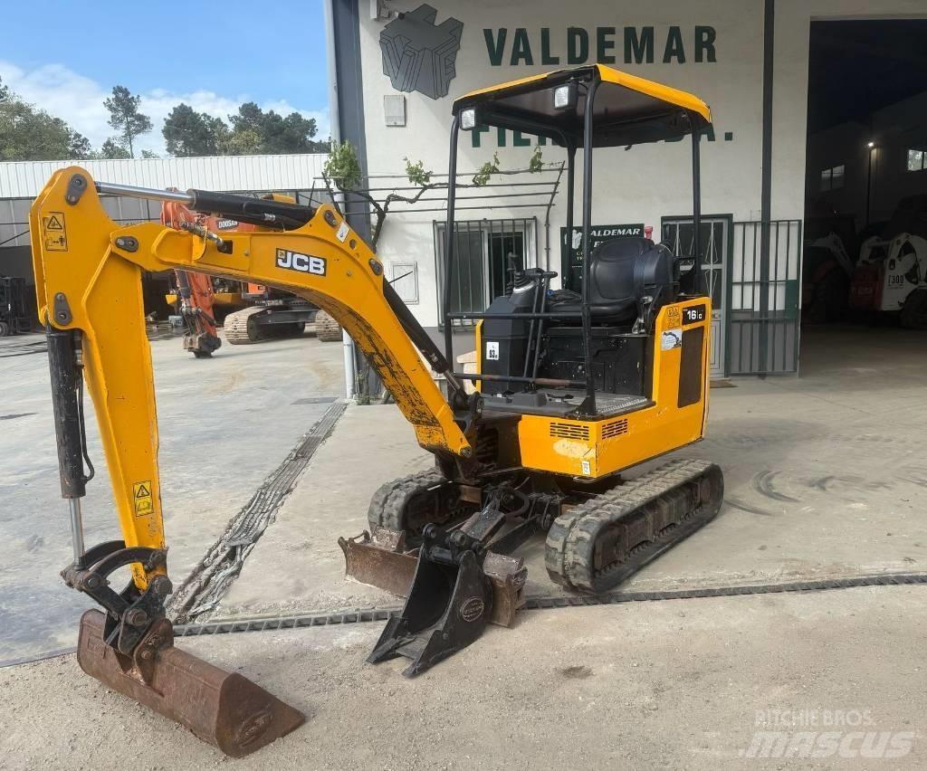 JCB 16 C-1 소형 굴삭기 7톤 미만
