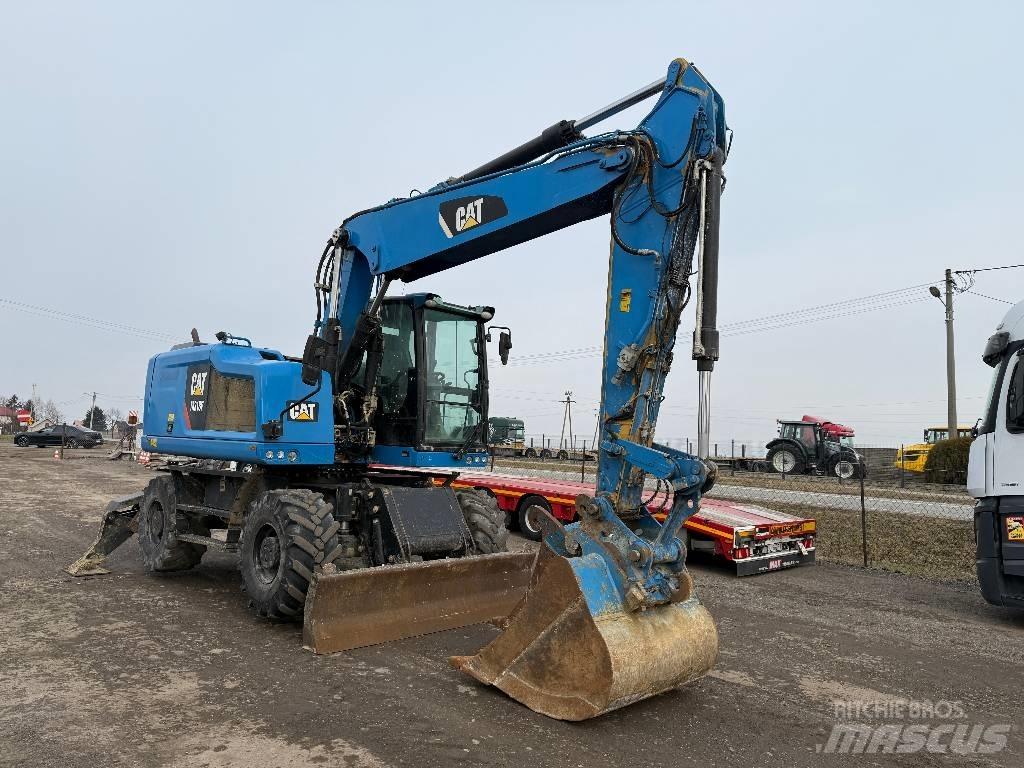CAT M 318 F  휠 굴삭기