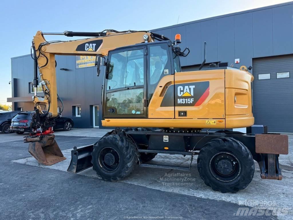 CAT M315F  휠 굴삭기
