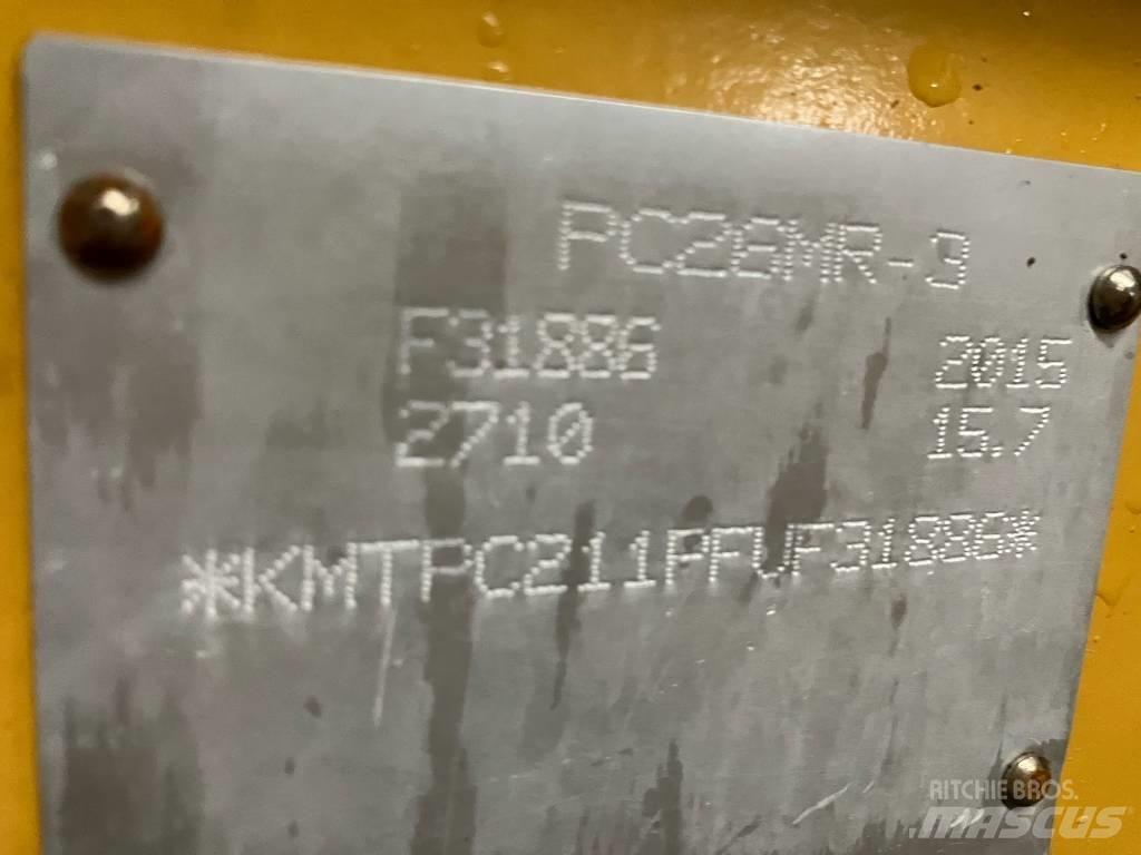Komatsu PC 26 MR-3 소형 굴삭기 7톤 미만