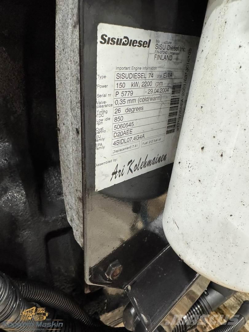 Sisu 74 EWA 엔진