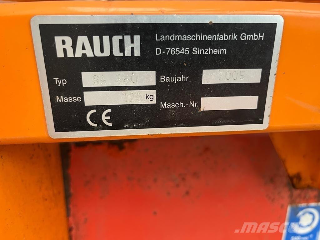 Rauch SA 360 모래(염화칼슘) 살포기