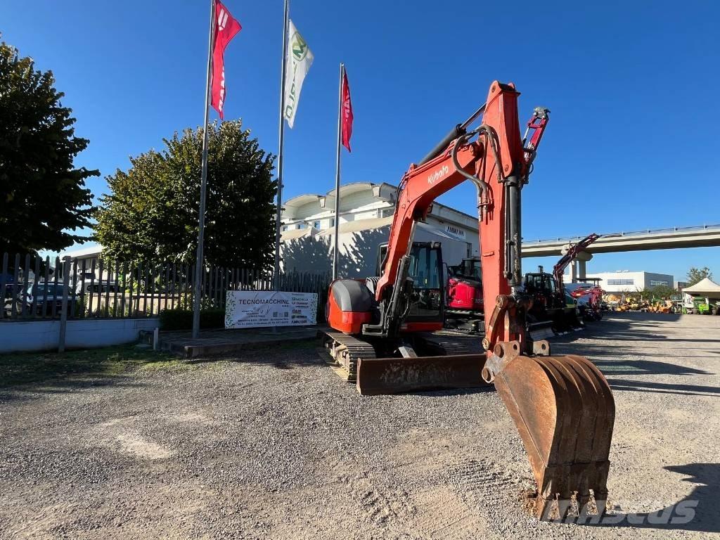 Kubota KX 080-4 중형굴삭기 7톤-28톤