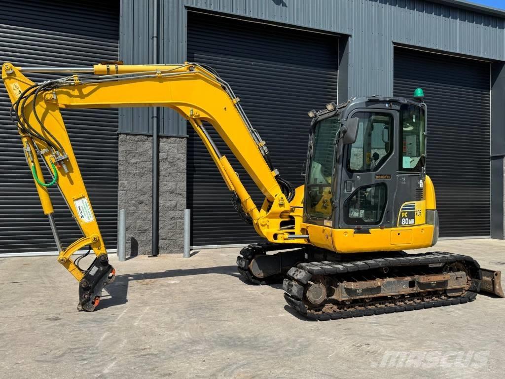 Komatsu PC 80 MR-3 중형굴삭기 7톤-28톤