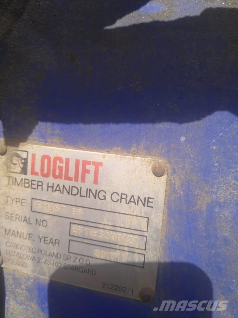 Loglift F118ST 목재 크레인