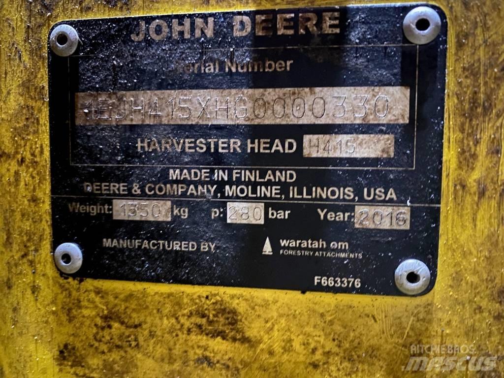 John Deere H 415 하비스터 헤드