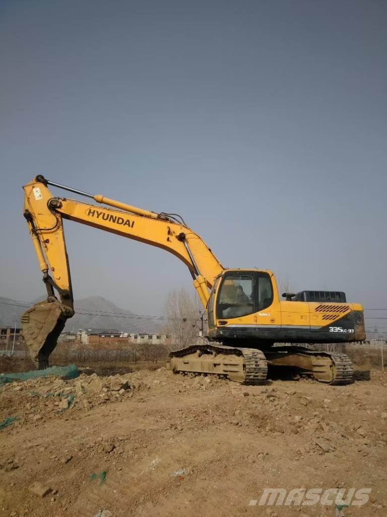 Hyundai 335lc-9s 대형 굴삭기 29톤 이상