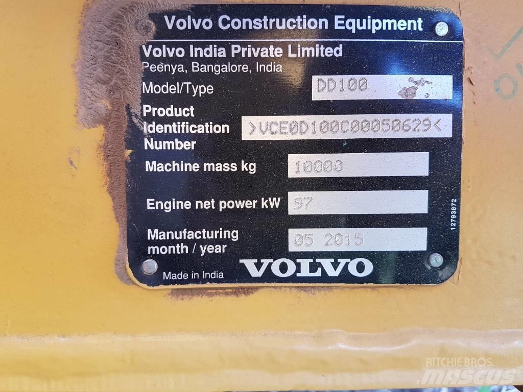 Volvo DD100 트윈 드럼 롤러
