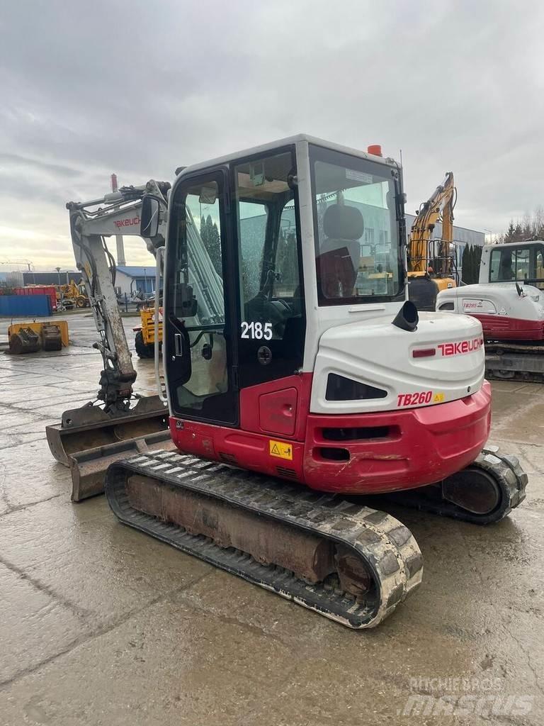 Takeuchi TB260 소형 굴삭기 7톤 미만