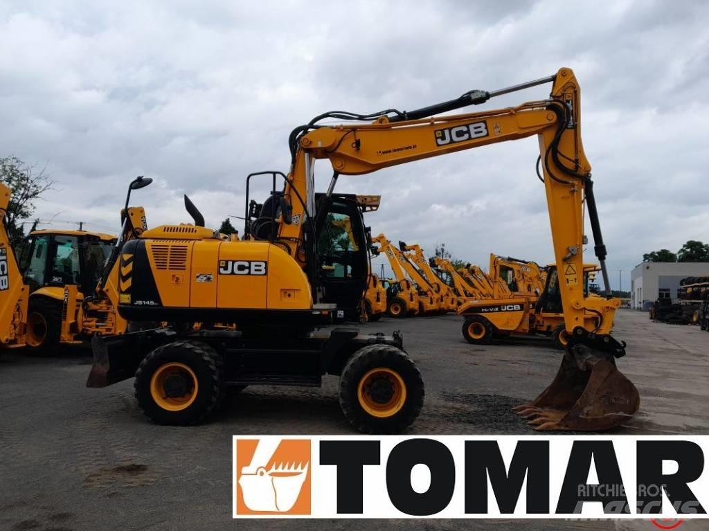 JCB JS 145 W  휠 굴삭기
