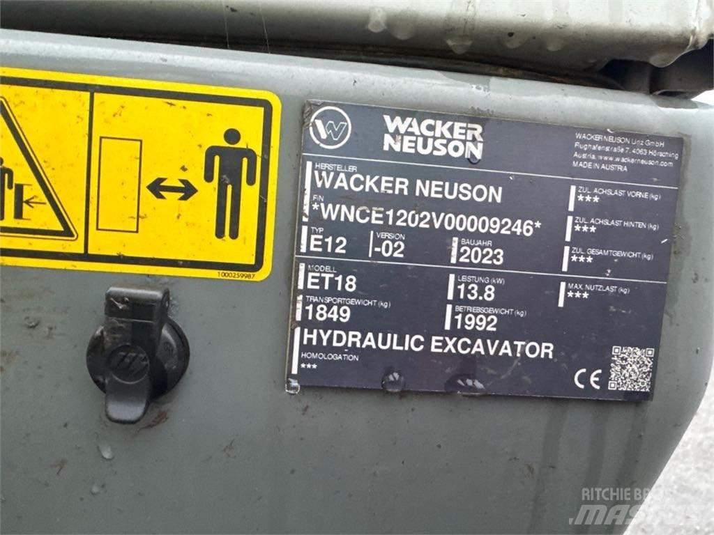 Wacker Neuson ET18 대형 굴삭기 29톤 이상