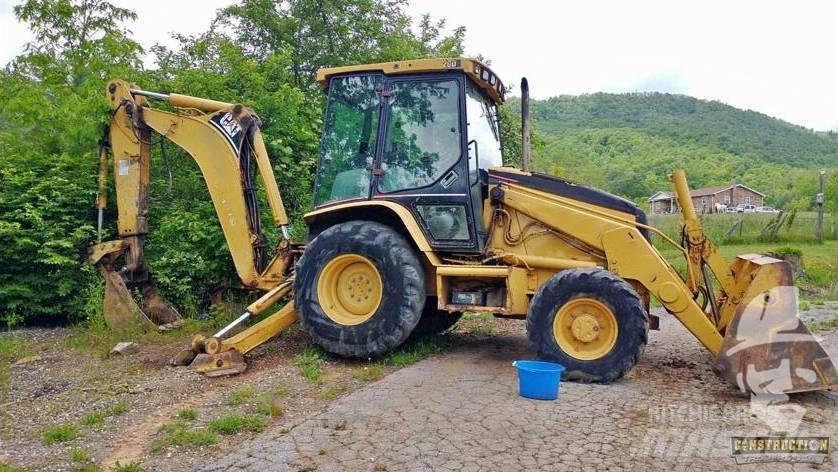 CAT 420 D 백호로더