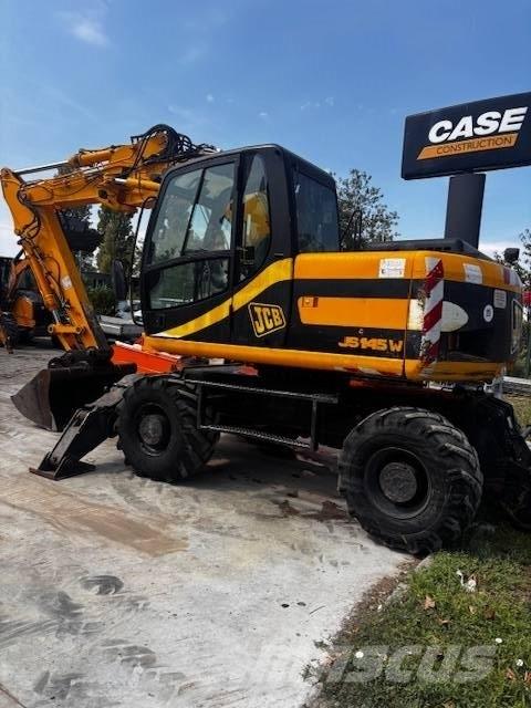 JCB JS 145 W  휠 굴삭기